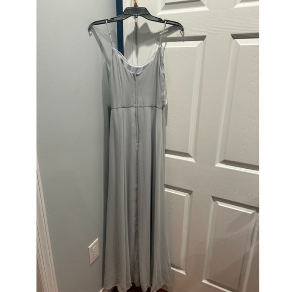 Light Gray Wedding Guest Dress - Picture 4 of 4